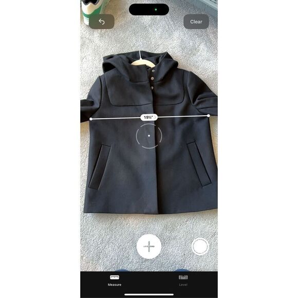 NWOT J.crew • melton wool hooded full zip short coat , $249 Sz 6 - Picture 7 of 8